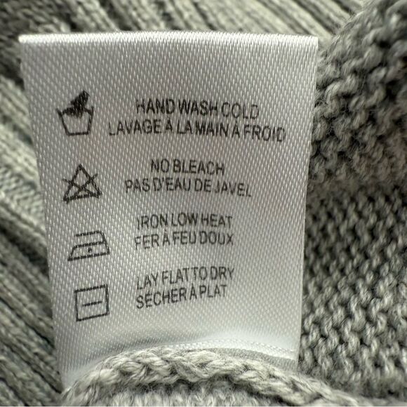 Chaser Brand Stars & Stripes Heather Gray Sweater Women’s Size Small - Picture 8 of 10